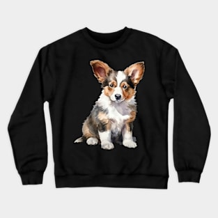 Puppy Cardigan Welsh Corgi Crewneck Sweatshirt